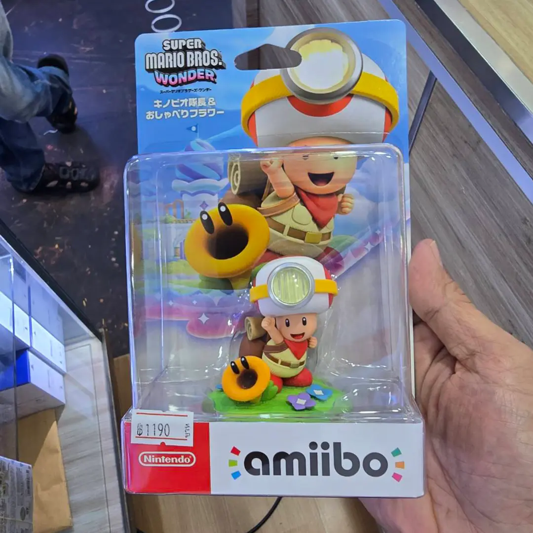 amiibo Captain Toad & Talking Flower (Super Mario Bros. Wonder) 2