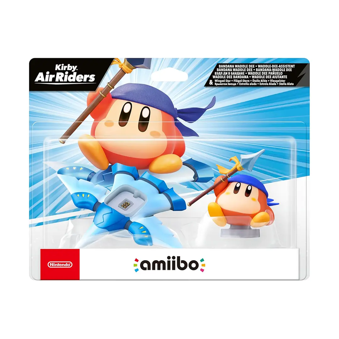 amiibo Kirby Air Riders - Bandana Waddle Dee & Winged Star