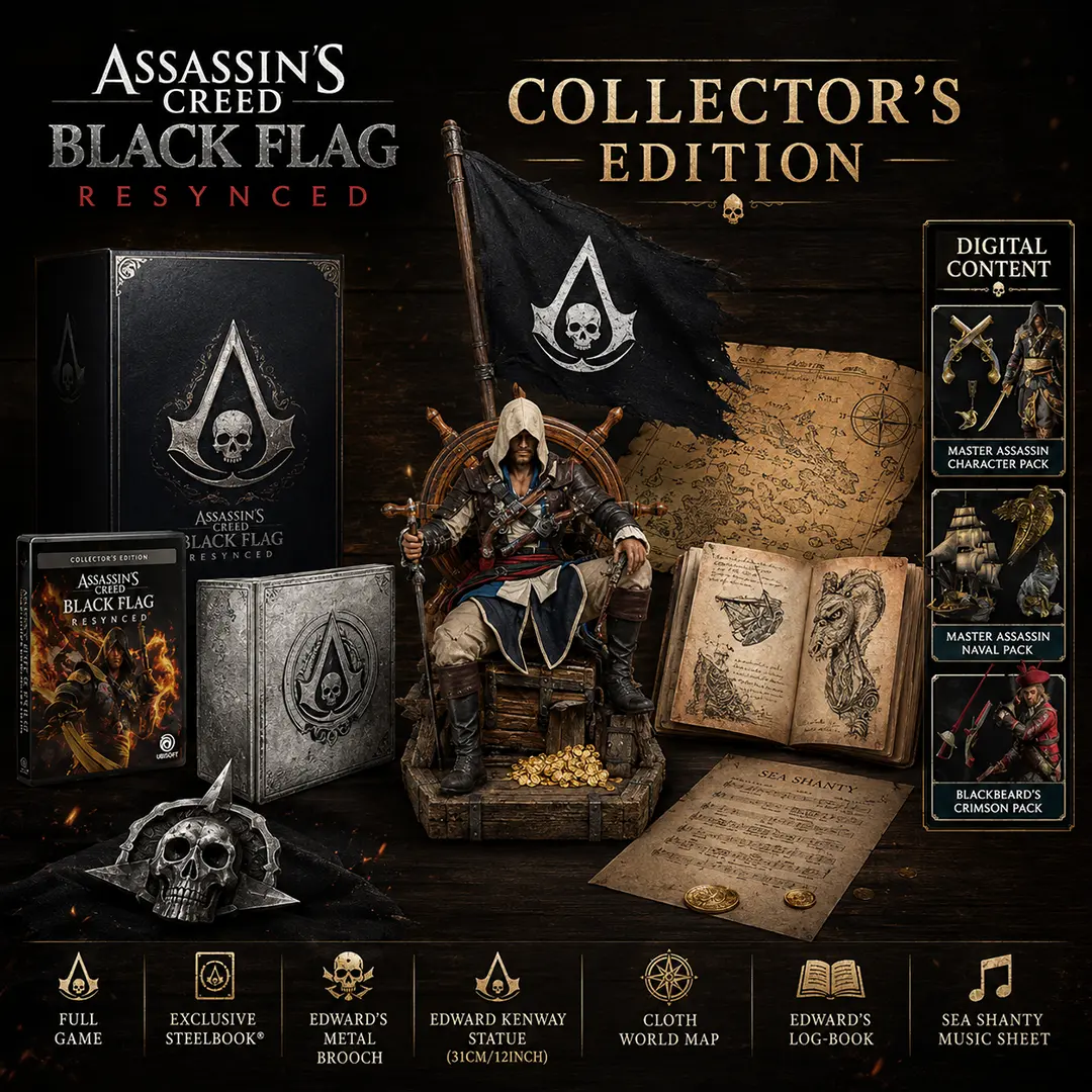 Assassin's Creed Black Flag Resynced — Collector's Edition (PS5) 2