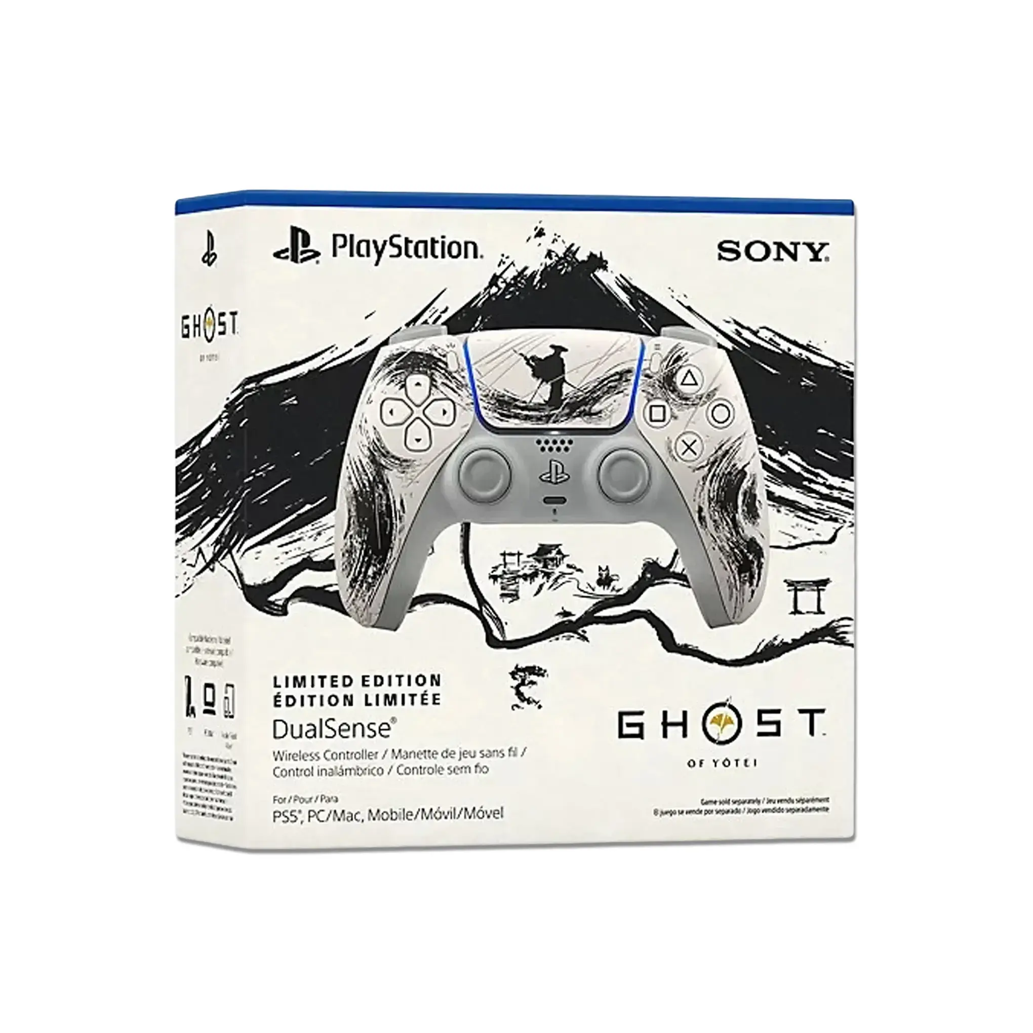 DualSense Wireless Controller Ghost of Yotei Black Edition