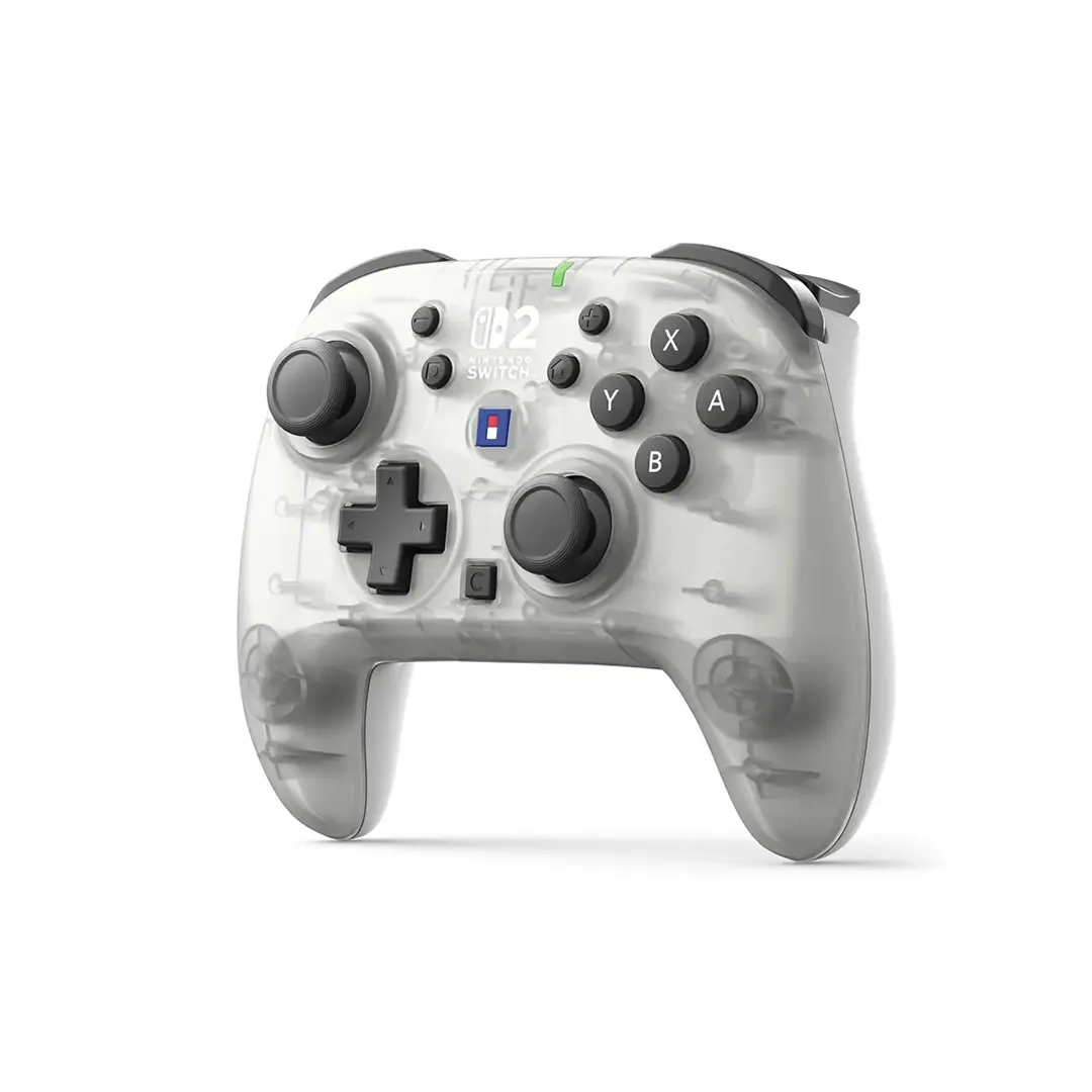 HORI Pro Controller Switch 2 Clear