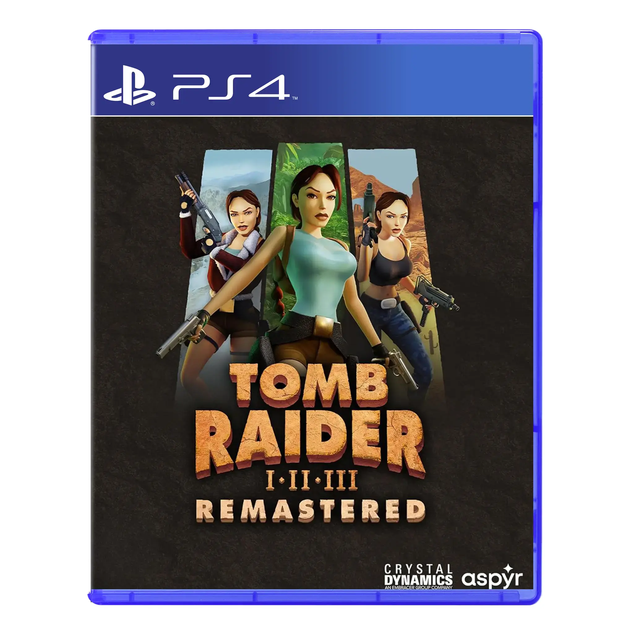Tomb raider 1-3 remasterd - PlayStation 4