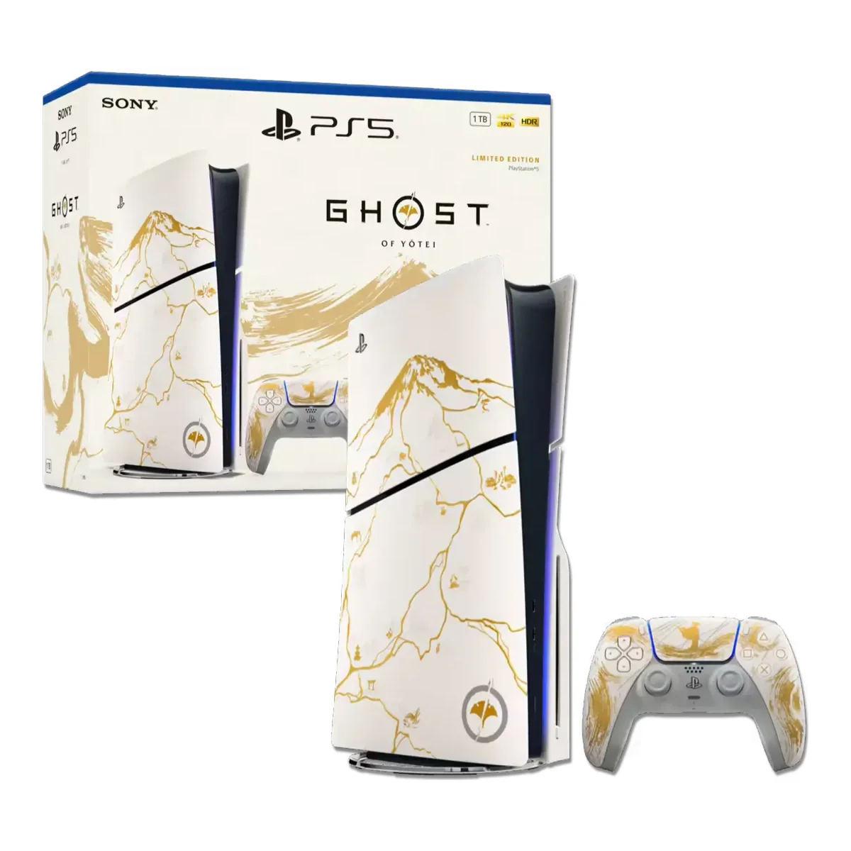 PlayStation Console Slim Ghost of Yotei Edition