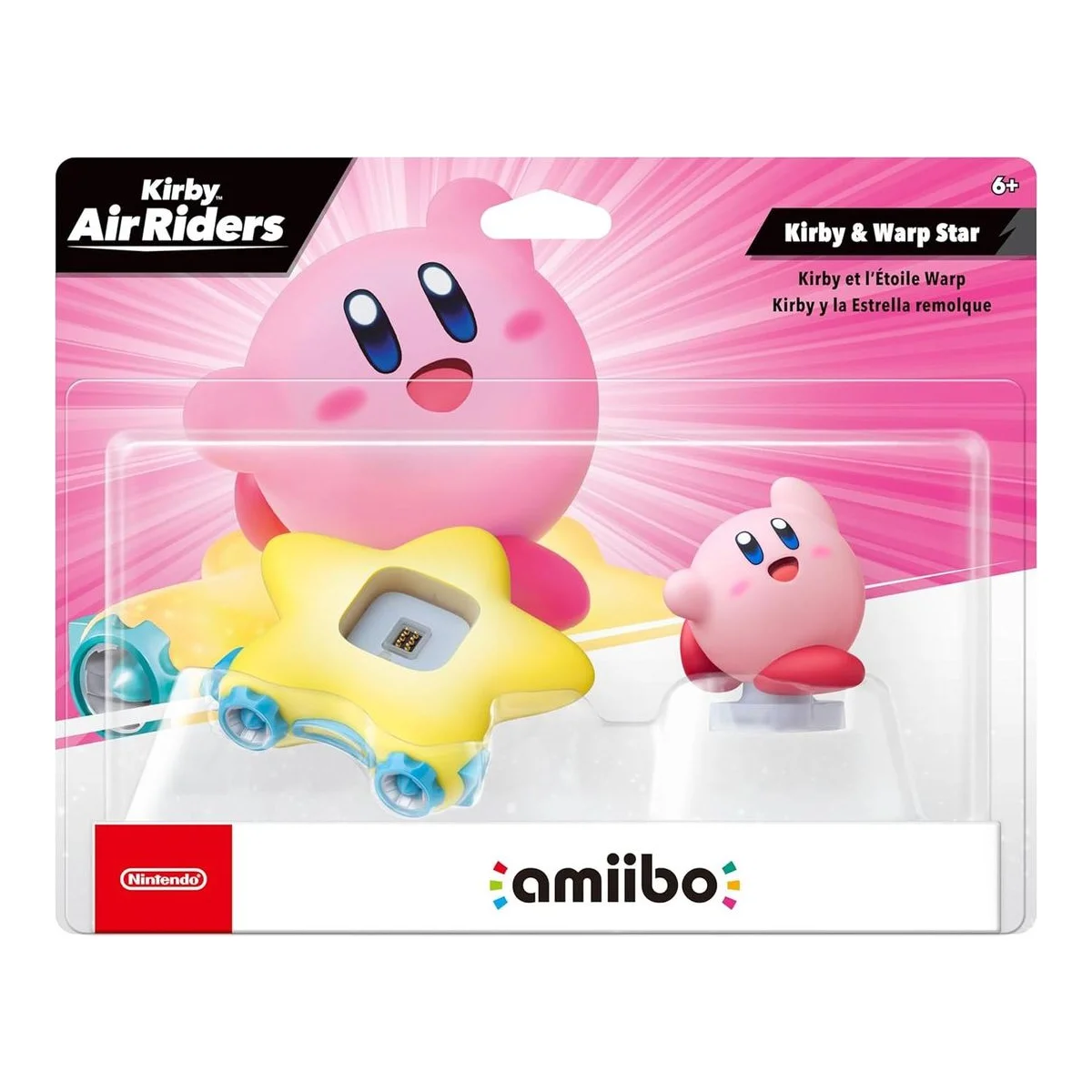 AMIIBO KIRBY AIR RAIDERS KIRBY AND WARP STAR JP