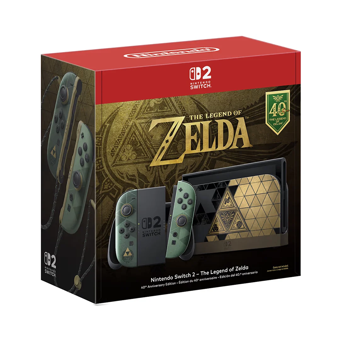 Nintendo Switch 2 – The Legend of Zelda – 40th Anniversary Edition